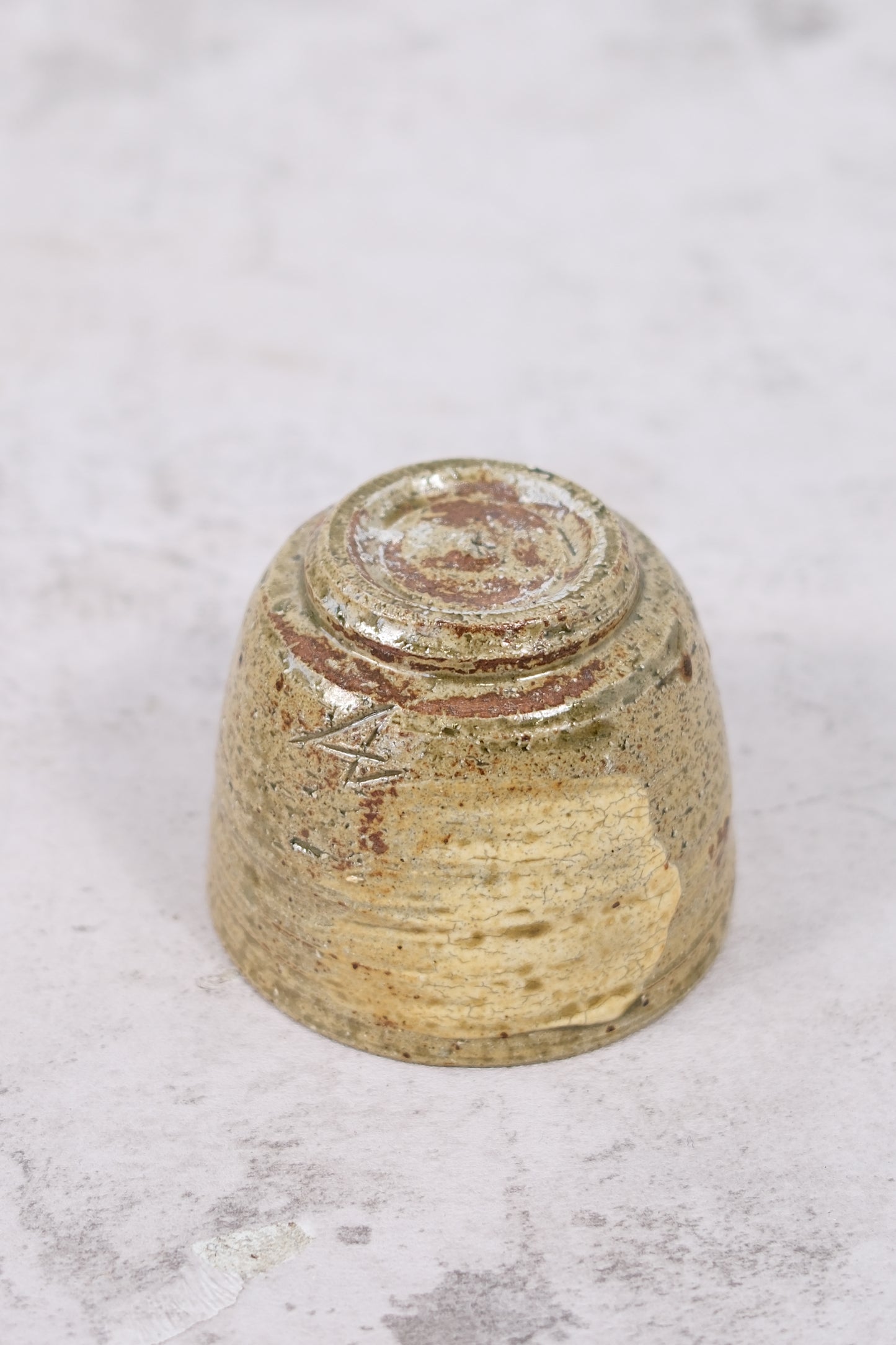 Kutani-yaki Chawan by Nitta Kunihiko, Tokuyama Kiln (with Tomobako)