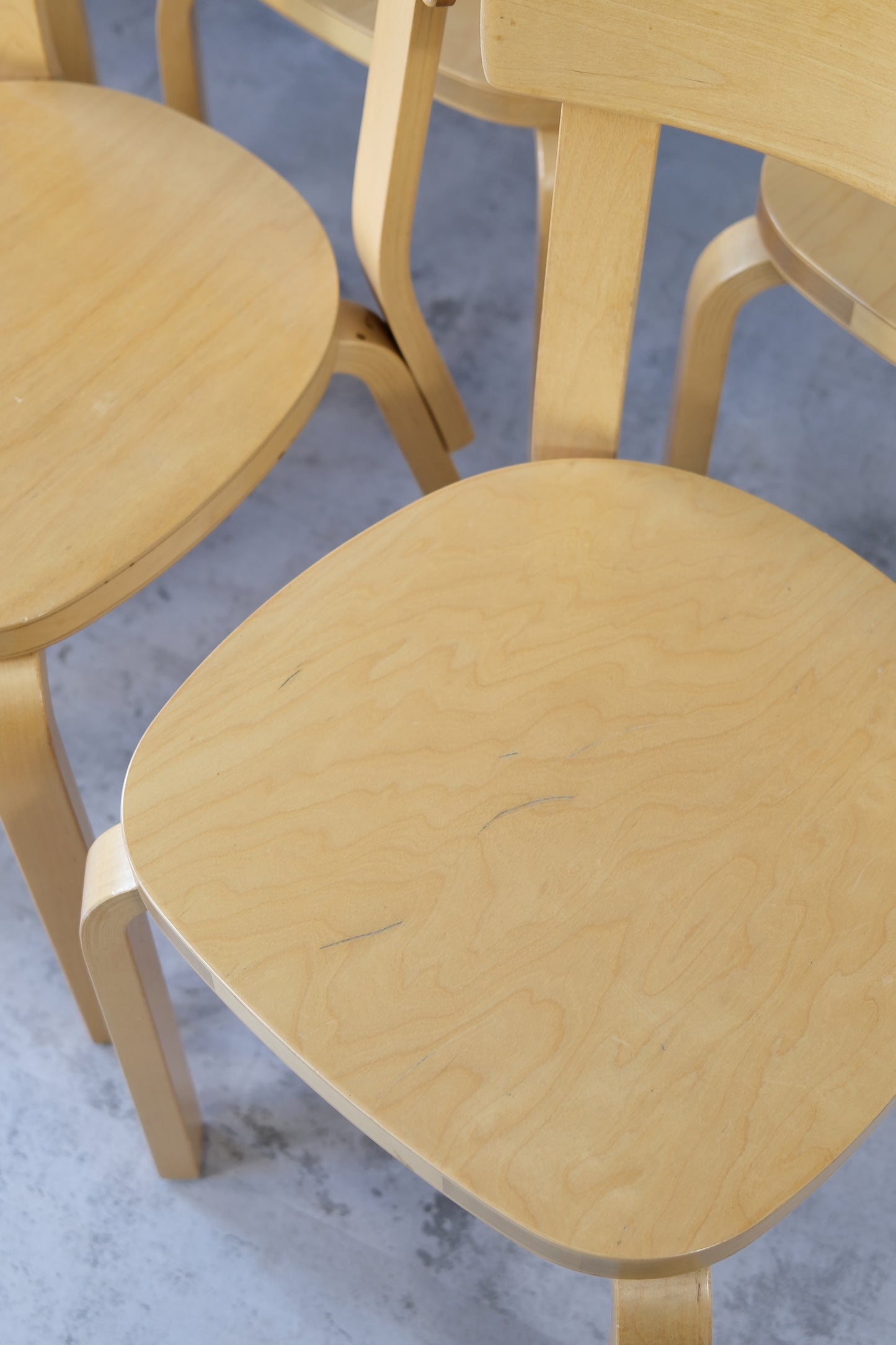 Artek 69 Chairs by Alvar Aalto