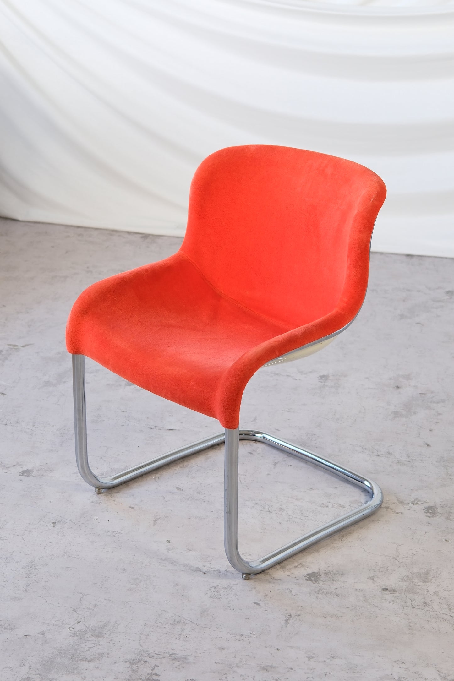 Elefantti Chairs by Esko Pajamies, Asko Finland, 1970s (orange)