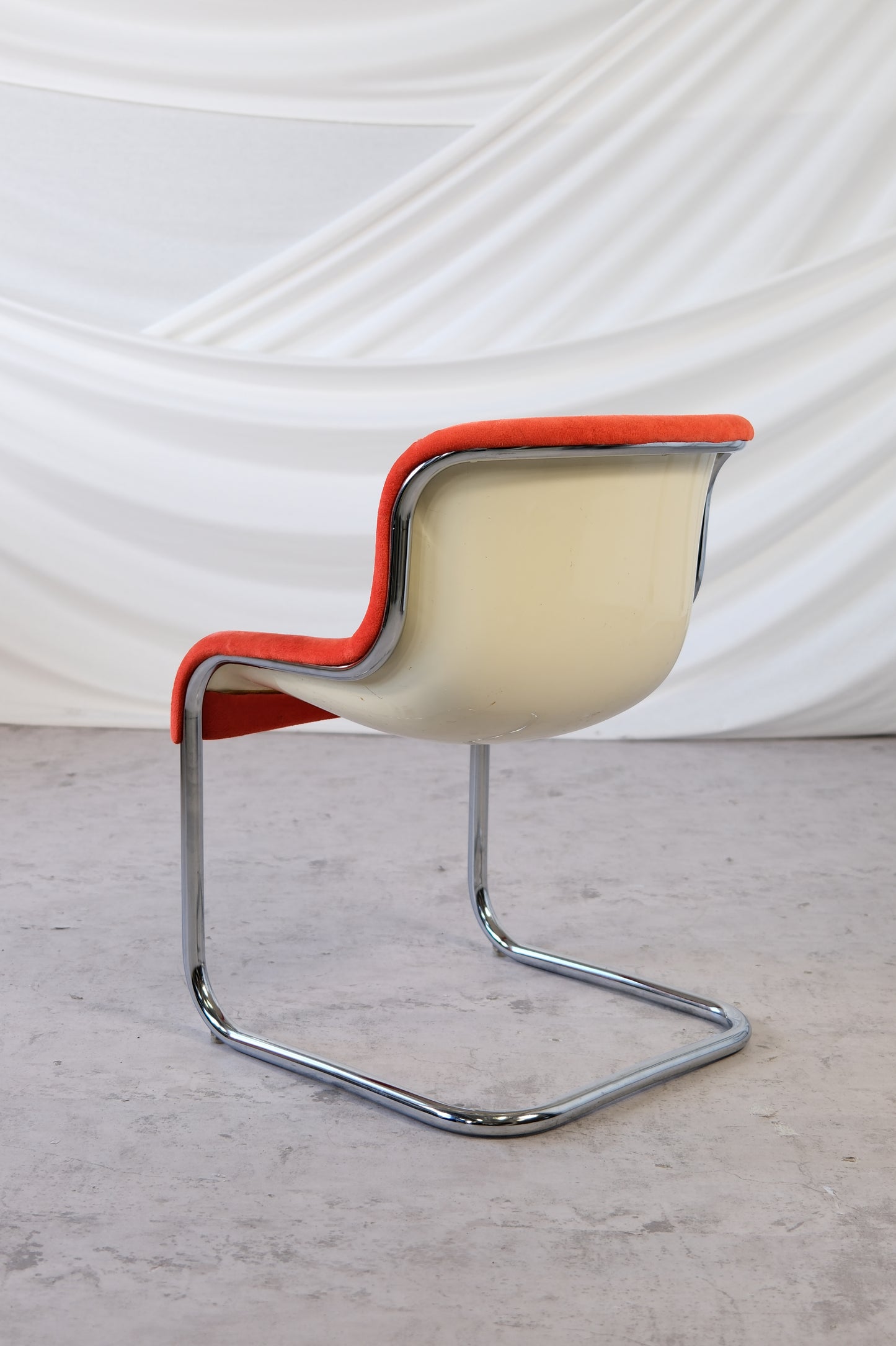 Elefantti Chairs by Esko Pajamies, Asko Finland, 1970s (orange)