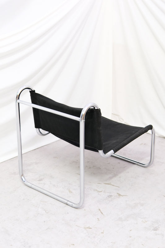 Michel Lamon Lounge Chair with Ottoman for Prisunic