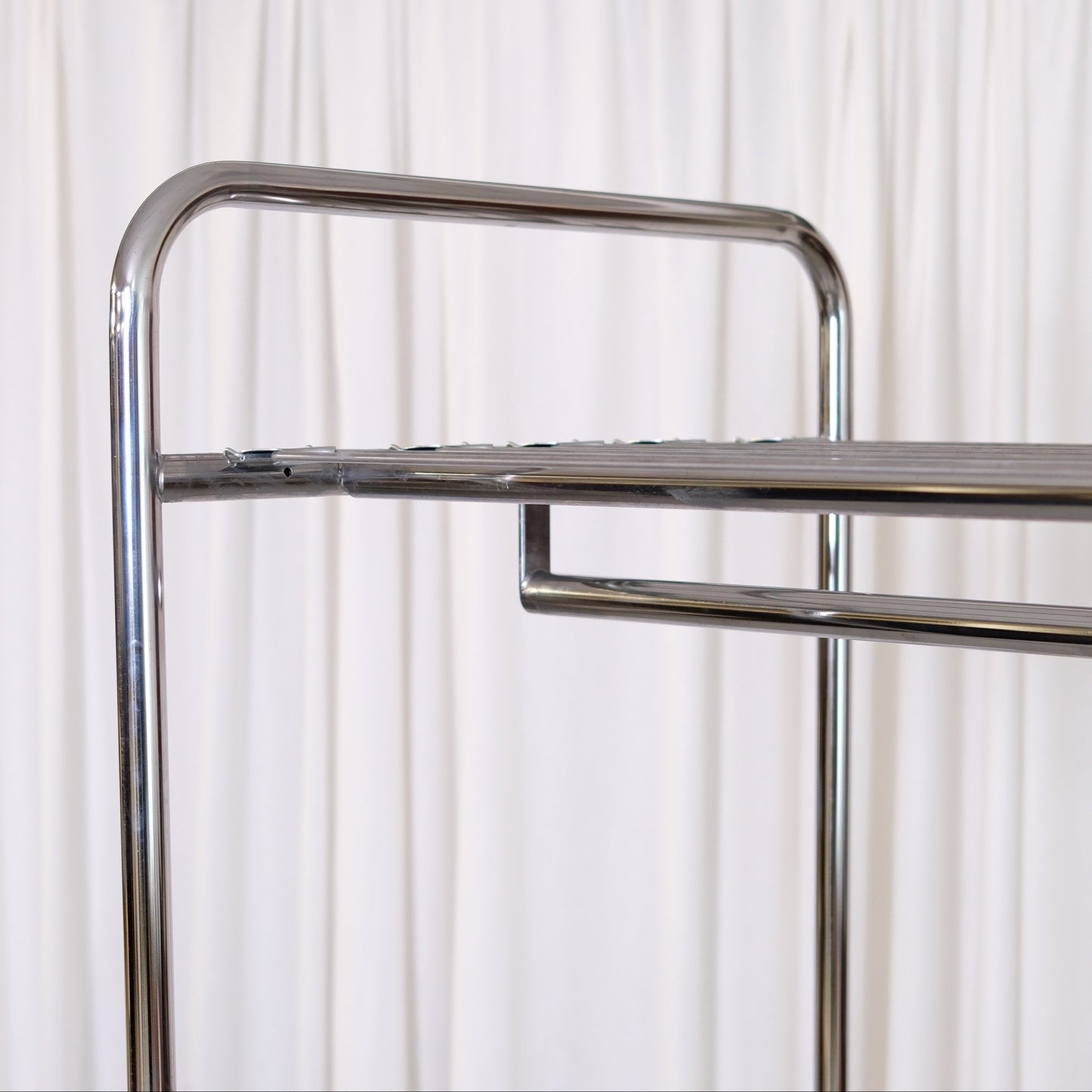 Yrjö Kukkapuro Remmi 80 Coat Rack in Chrome, 1970s