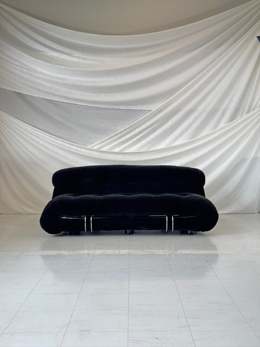 Cassina Soriana 2‑seater sofa by Afra & Tobia Scarpa