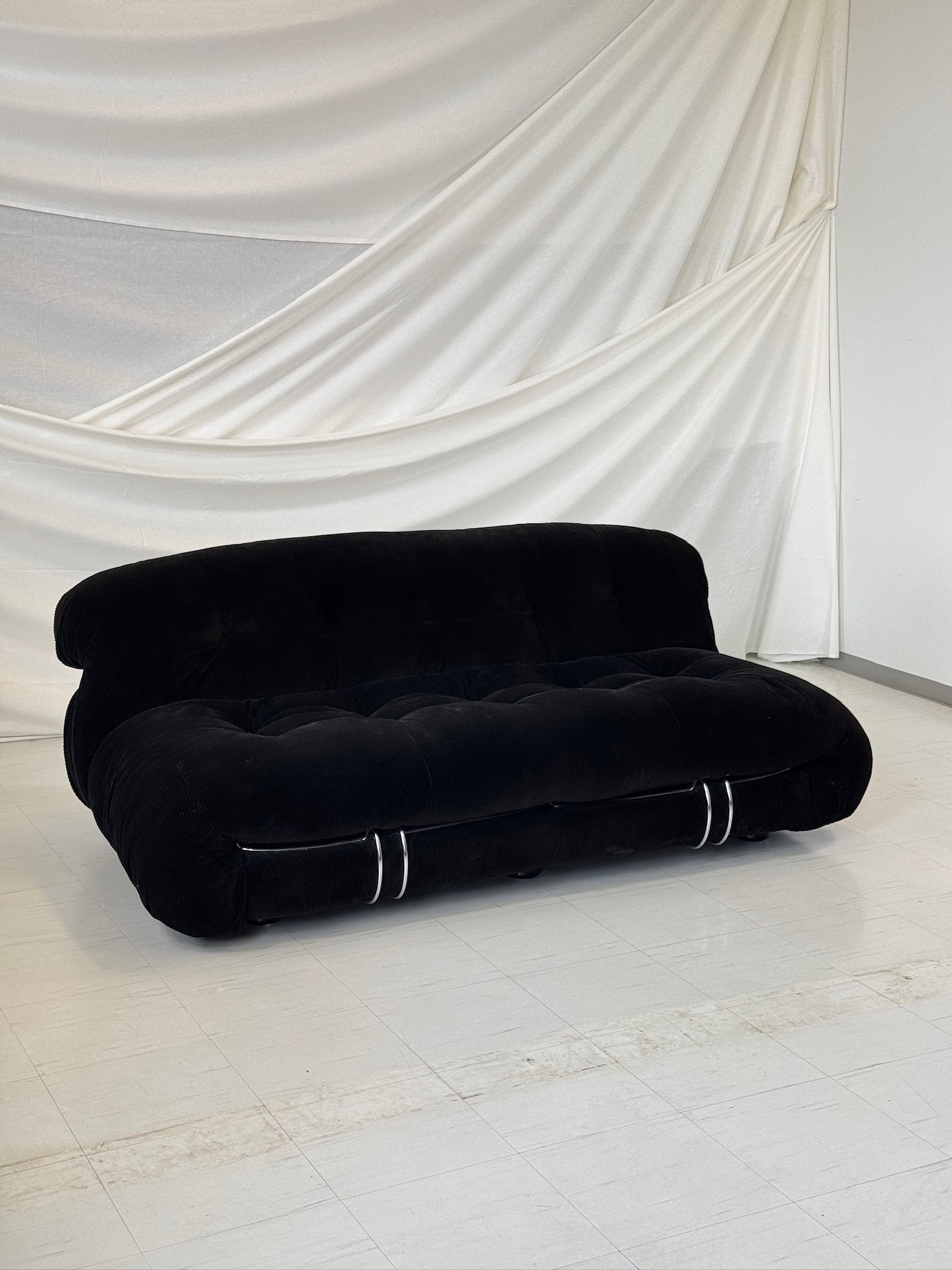 Cassina Soriana 2‑seater sofa by Afra & Tobia Scarpa