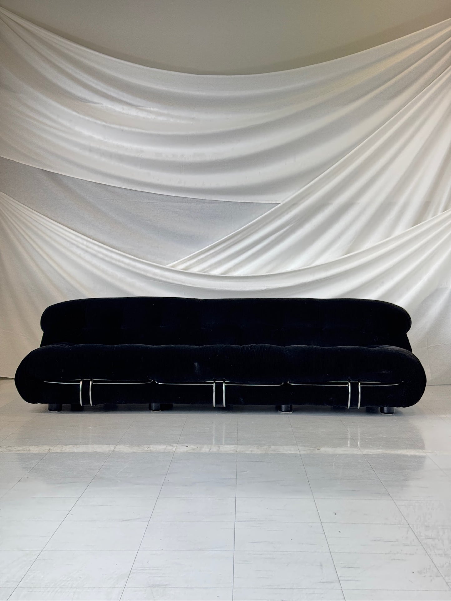 Cassina Soriana 3‑seater sofa by Afra & Tobia Scarpa