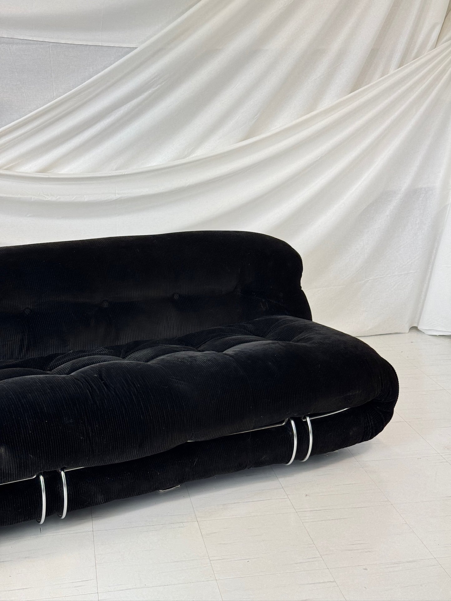 Cassina Soriana 3‑seater sofa by Afra & Tobia Scarpa