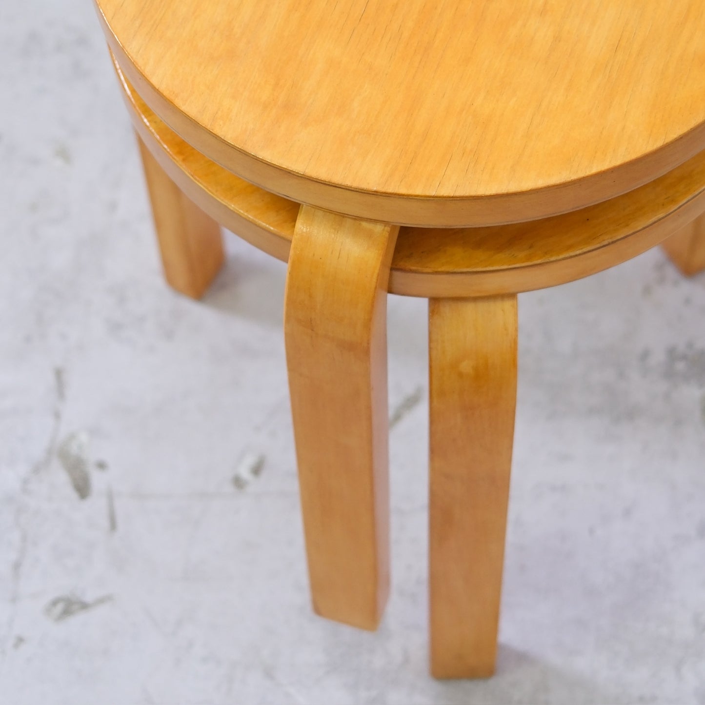 Alvar Aalto Artek 60 Stool – 3-legged, 1950s