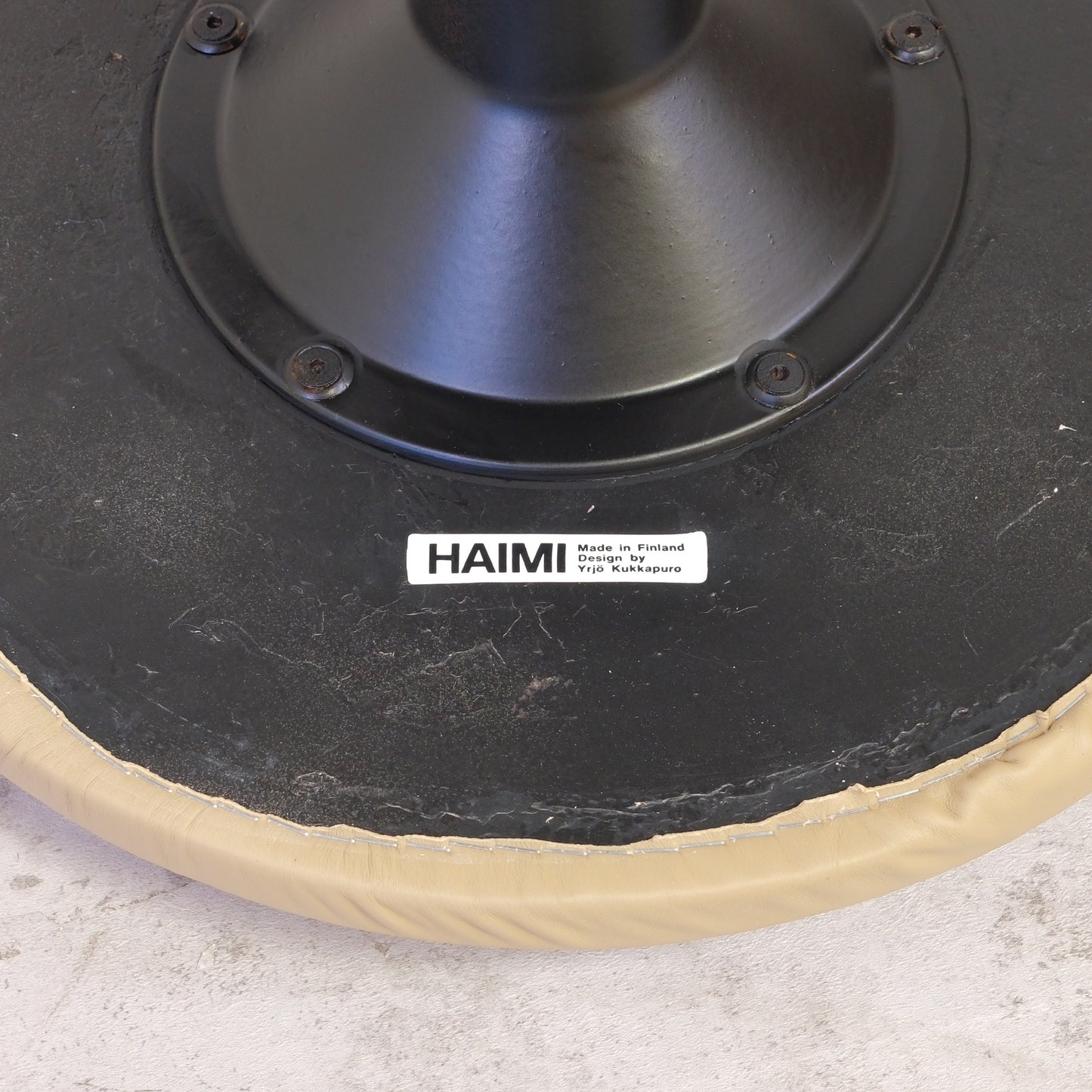 Yrjö Kukkapuro Karuselli Lounge Chair with Ottoman