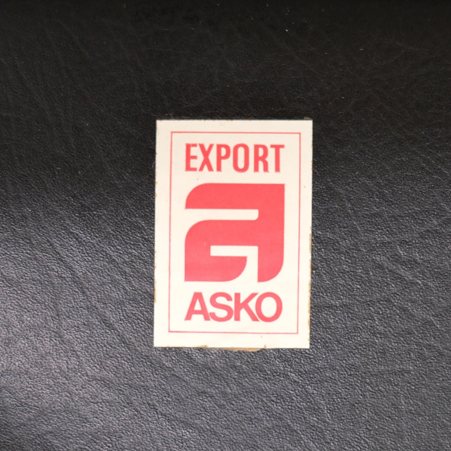 Ilmari Lappalainen Pulkka armchair with ottoman in Black Leather - Asko 1970s