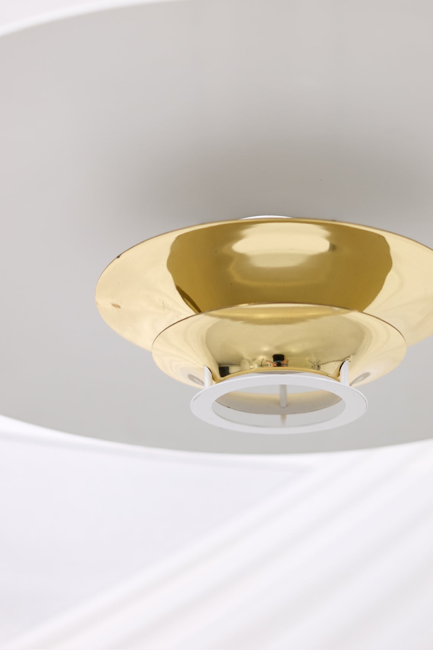 Valaisinpaja, Juha Leiviskä 341 Ceiling Lamp Brass Accents
