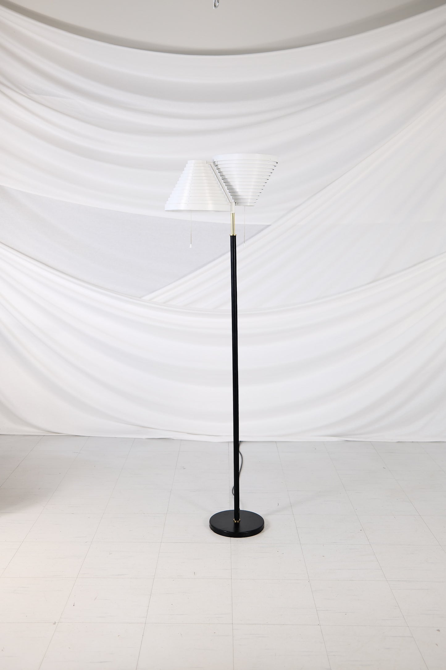 Artek A810 Floor Lamp Designed by Alvar Aalto, Produced by Valaisinpaja