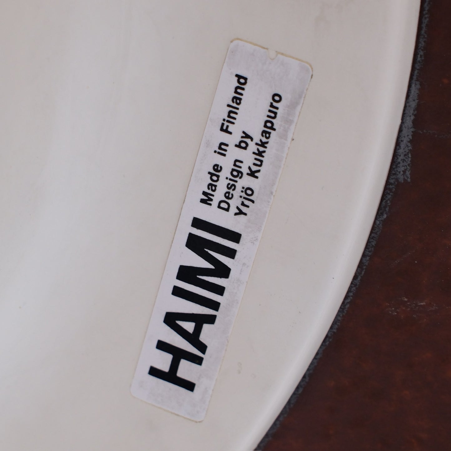 Yrjö Kukkapuro Saturnus Table for Haimi in White