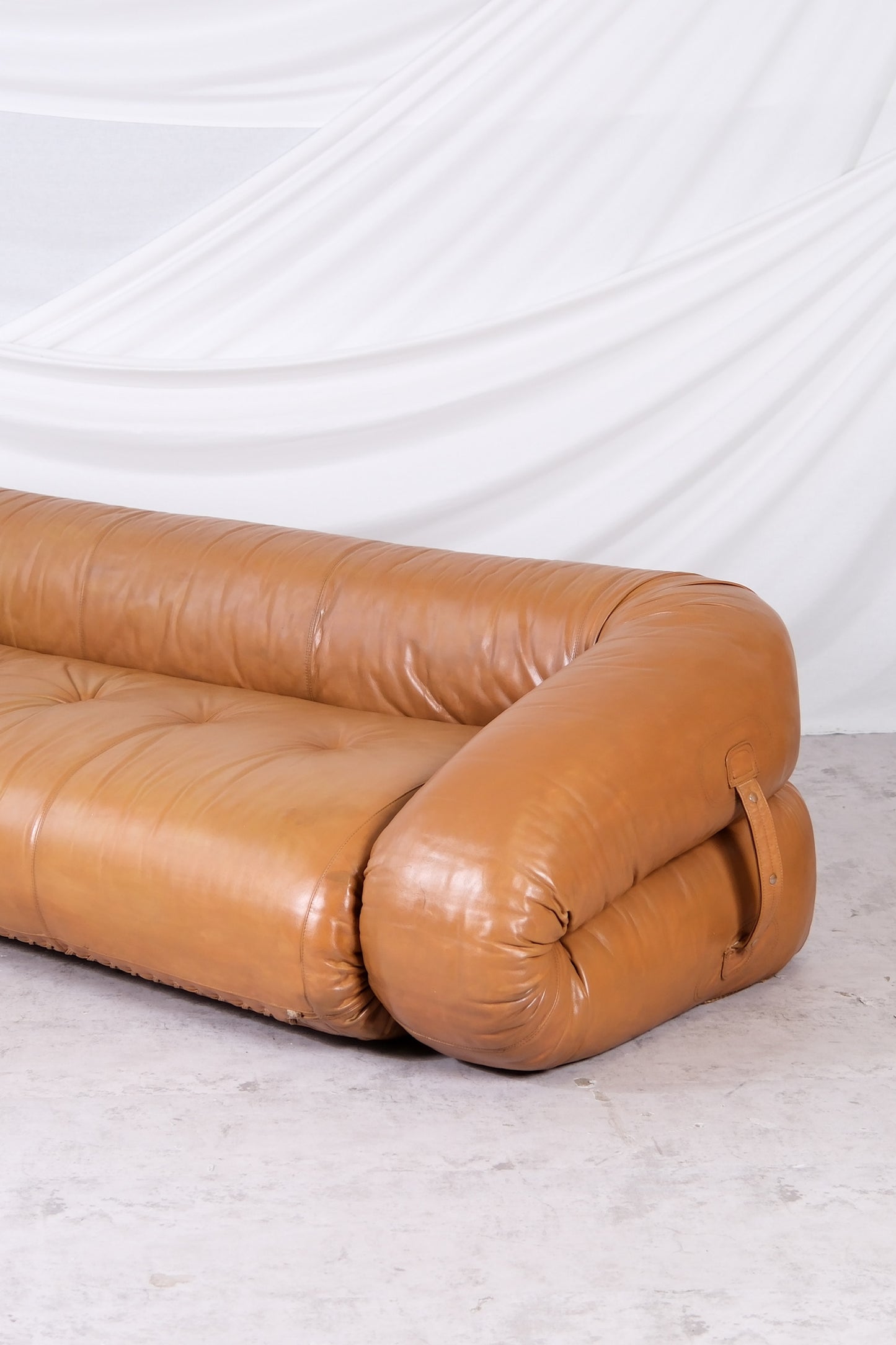 Anfibio Sofa Bed 3-seater by Alessandro Becchi for Giovannetti, 1970s