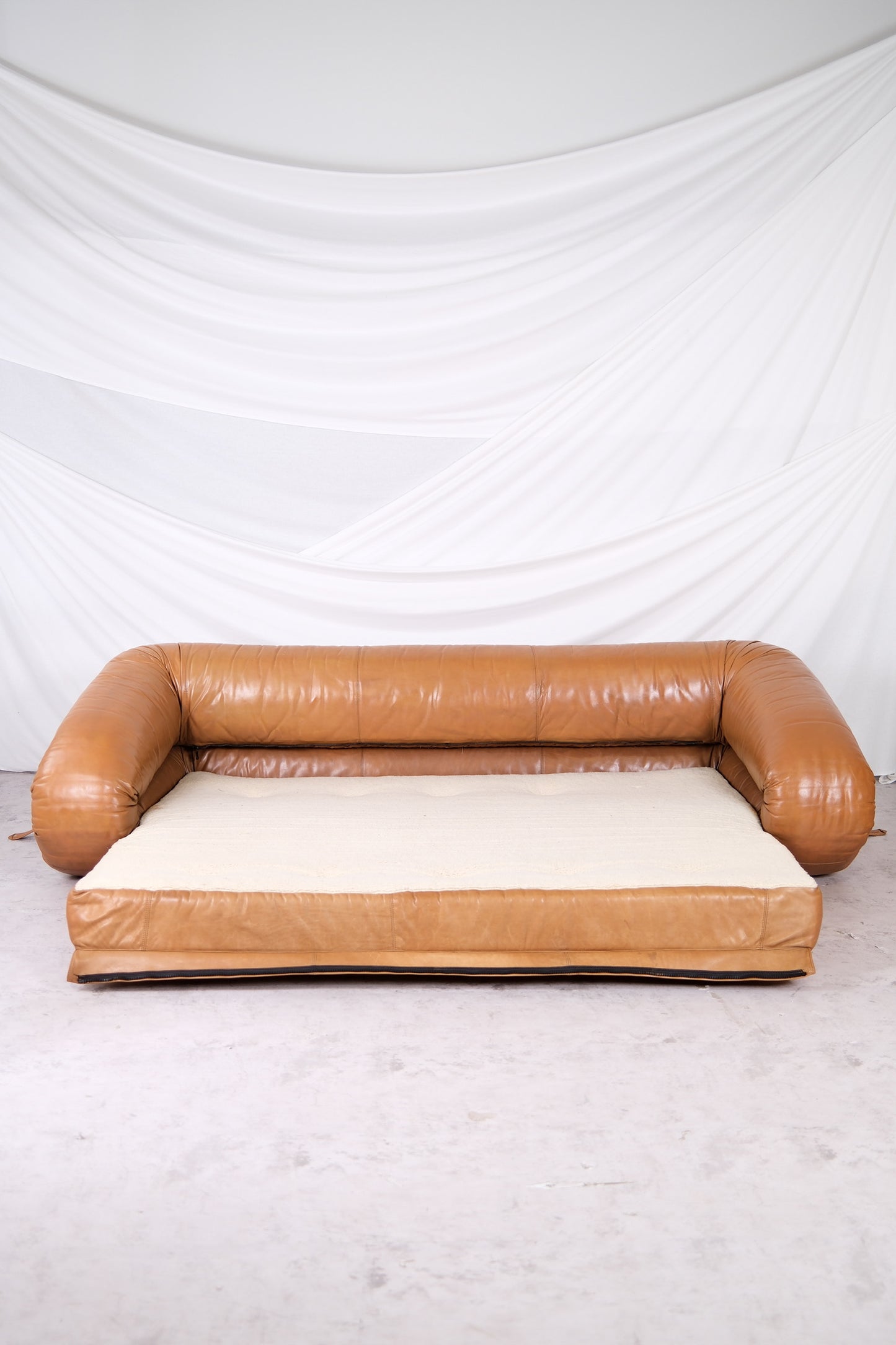 Anfibio Sofa Bed 3-seater by Alessandro Becchi for Giovannetti, 1970s