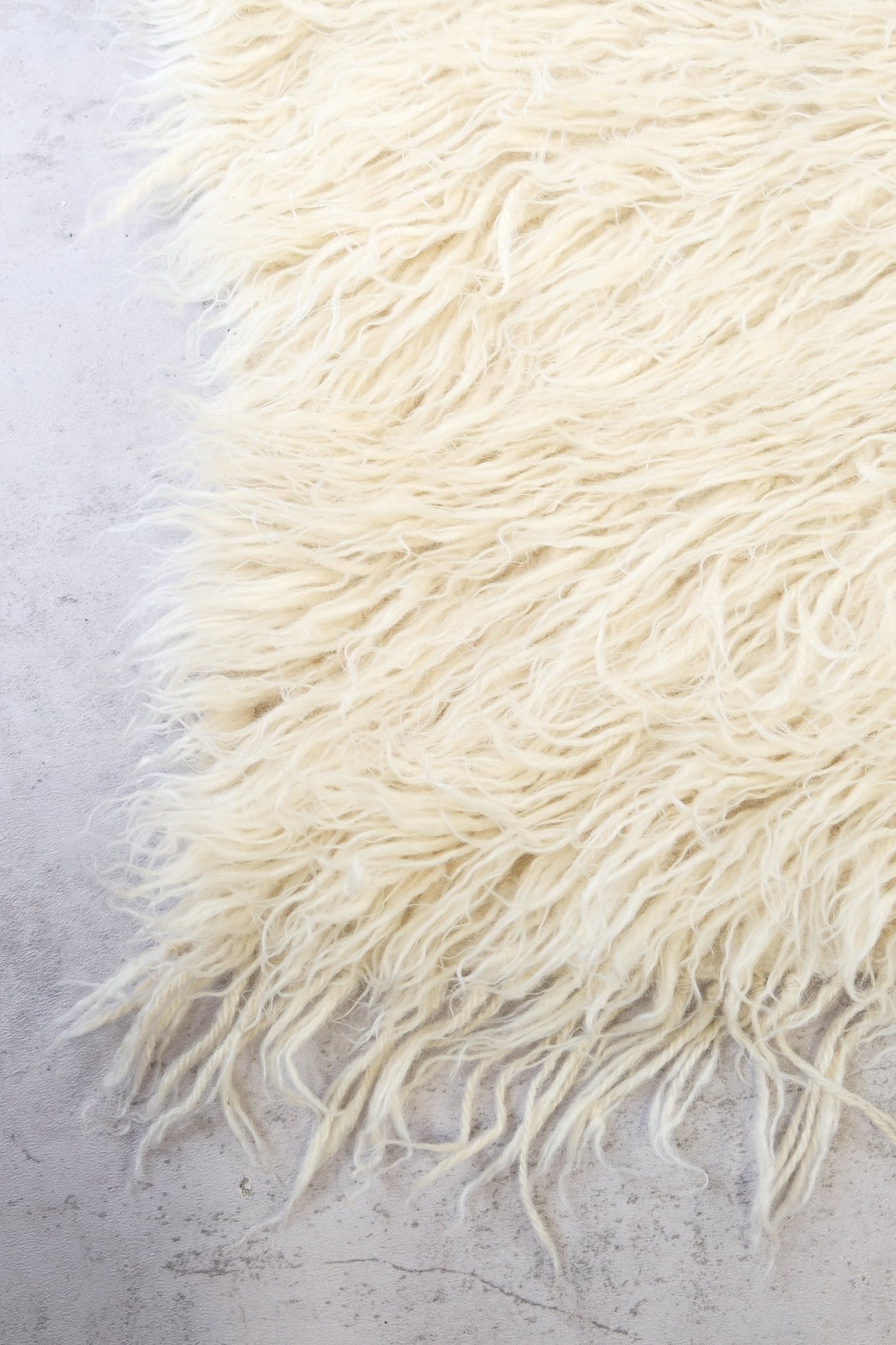 Vintage Sheep Wool Carpet