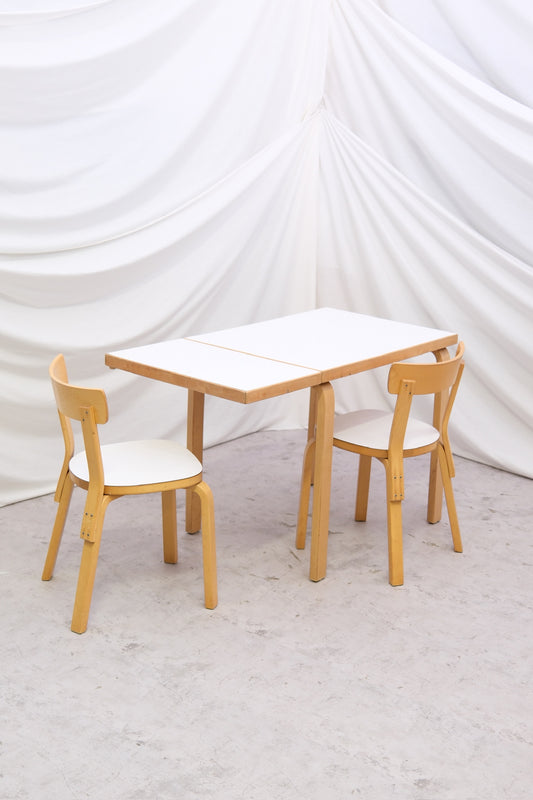 Artek DL82 드롭리프 테이블 OY HUONEKALU- JA RAKENNUSTYTEHDAS AB, 1950/1960S