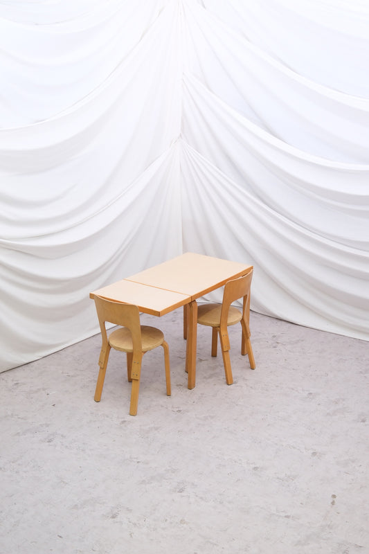 Artek DL82 드롭리프 테이블 OY HUONEKALU- JA RAKENNUSTYTEHDAS AB, 1950/1960S