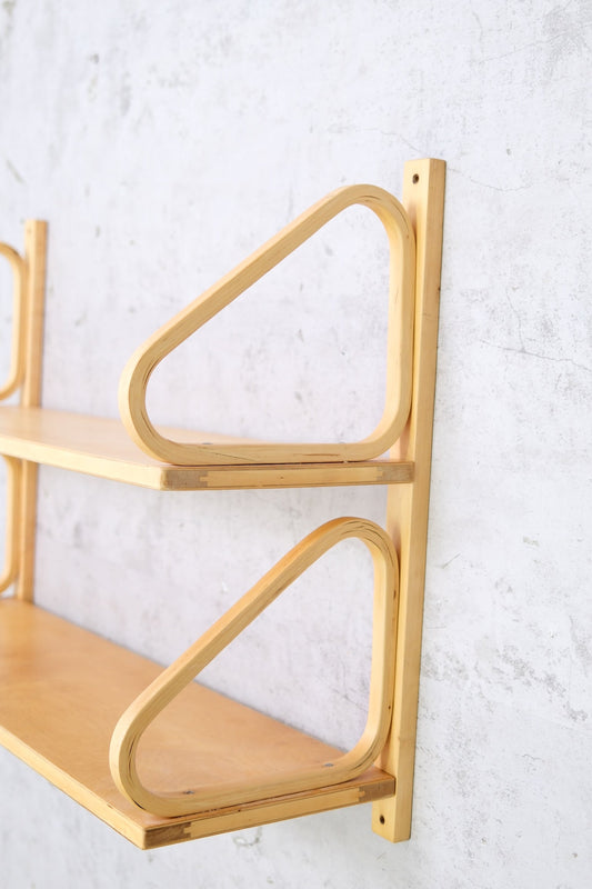 Alvar Aalto Wall Shelf 112B 2-Part