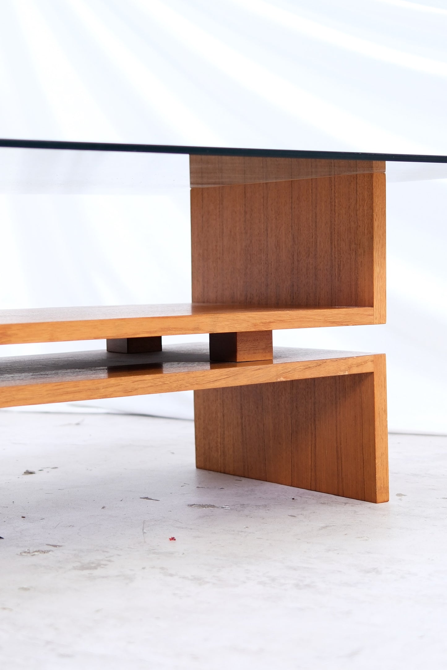 Vintage Teak Coffee Table - Haimi, 1970s