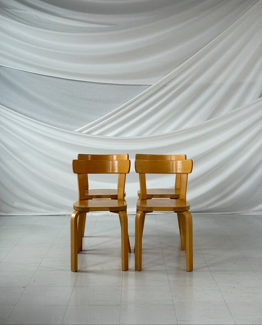 アルヴァ・アアルト作 アルテック69チェア(4脚セット)