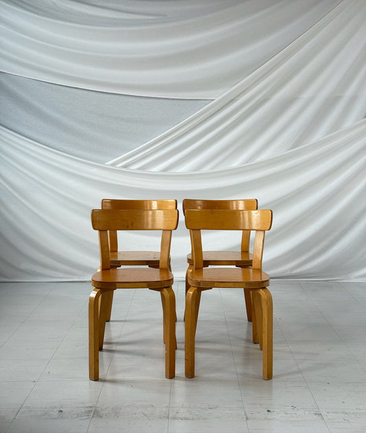 アルヴァ・アアルト作 アルテック69チェア(4脚セット)