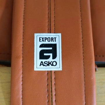 Asko Export label on the Africa armchair