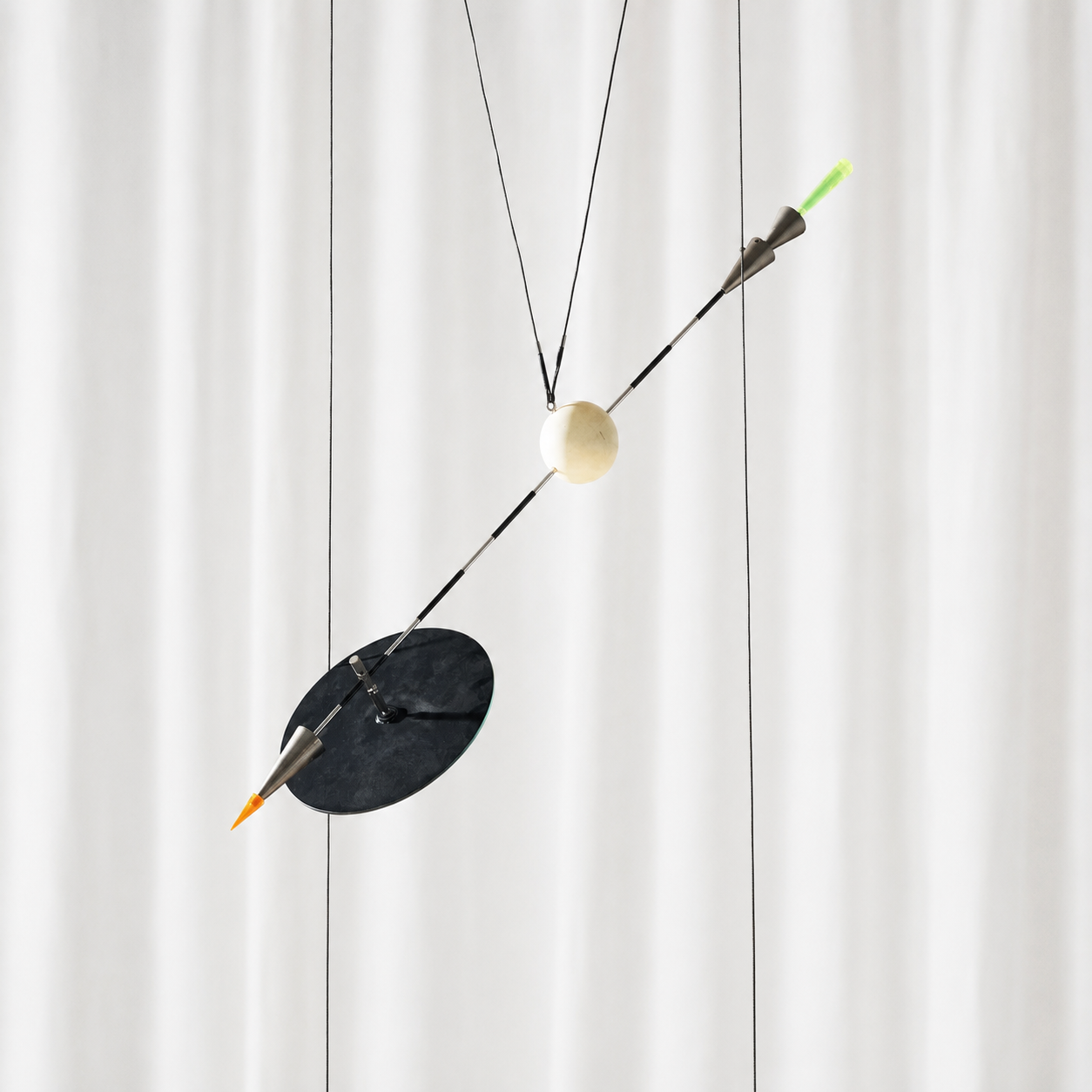 Ingo Maurer ‘Ilo Ilu’ Kinetic Light Sculpture, 1986