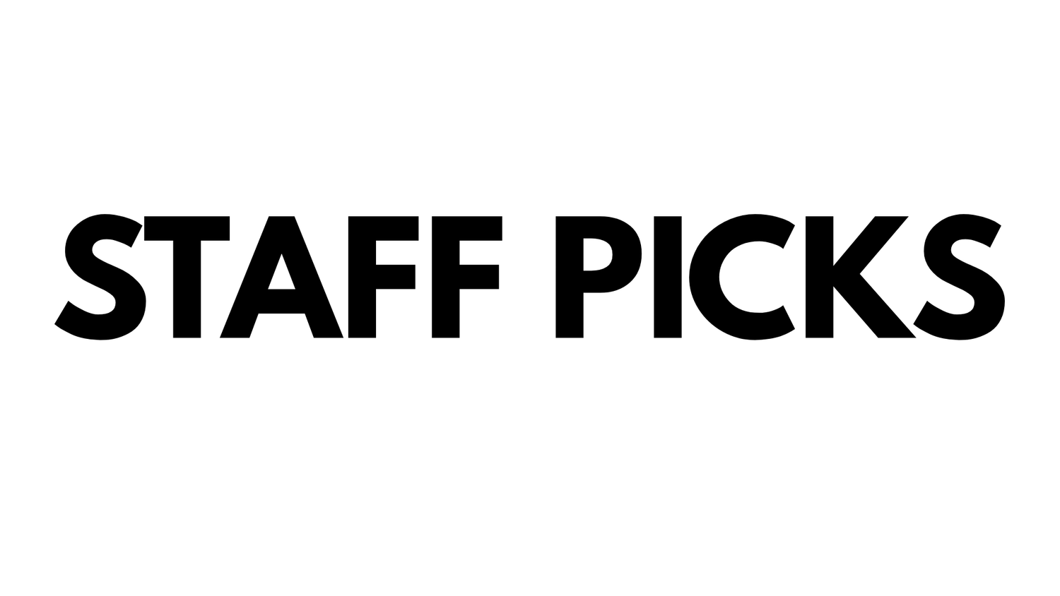 staff pick