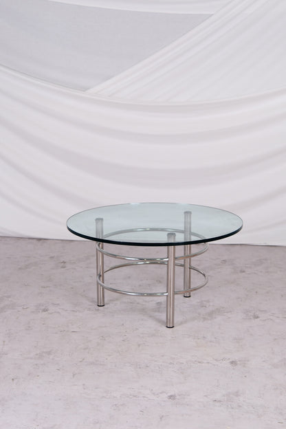 Vintage Glass Coffee Table