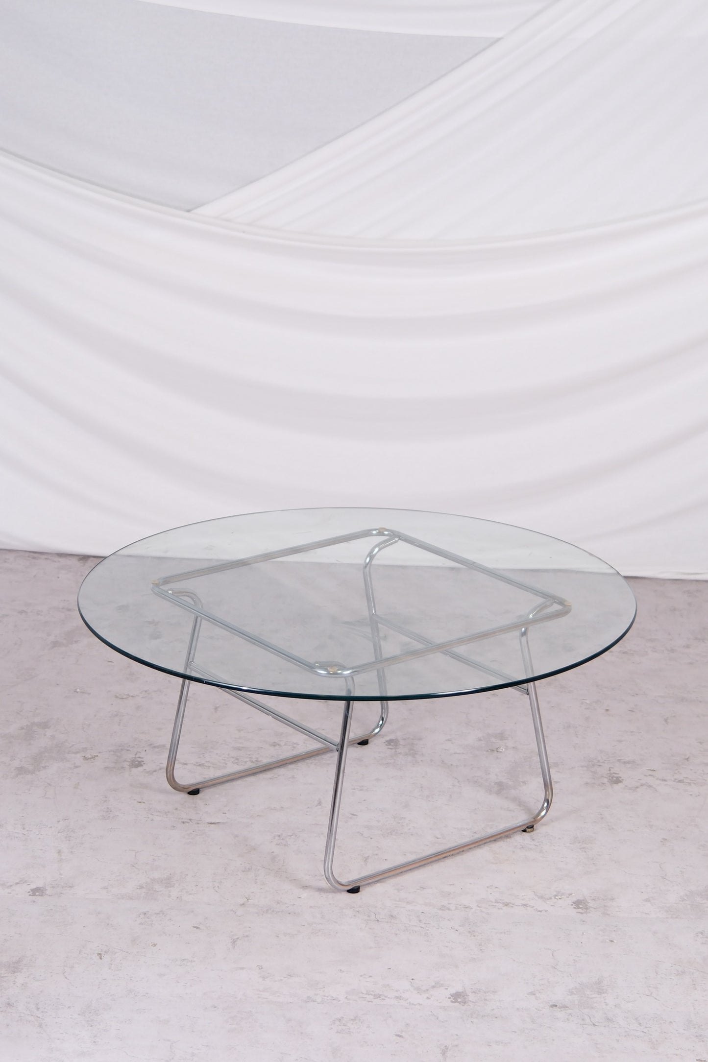 Vintage Glass coffee table