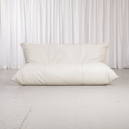Front view of Michel Ducaroy Yoko two-seater sofa