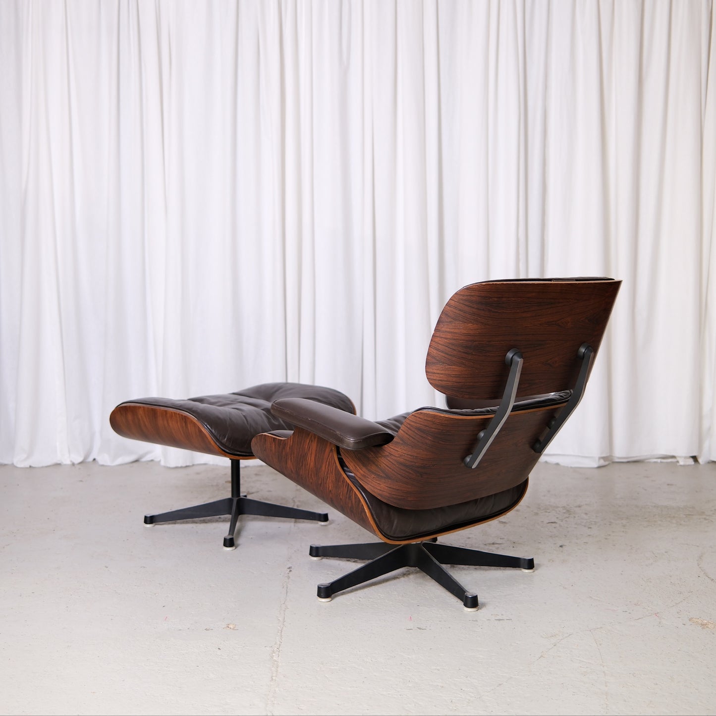 Charles & Ray Eames Lounge Chair with Ottoman