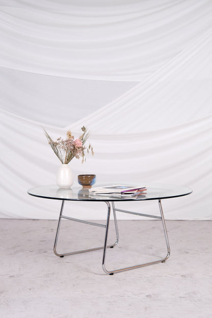 Vintage Glass coffee table