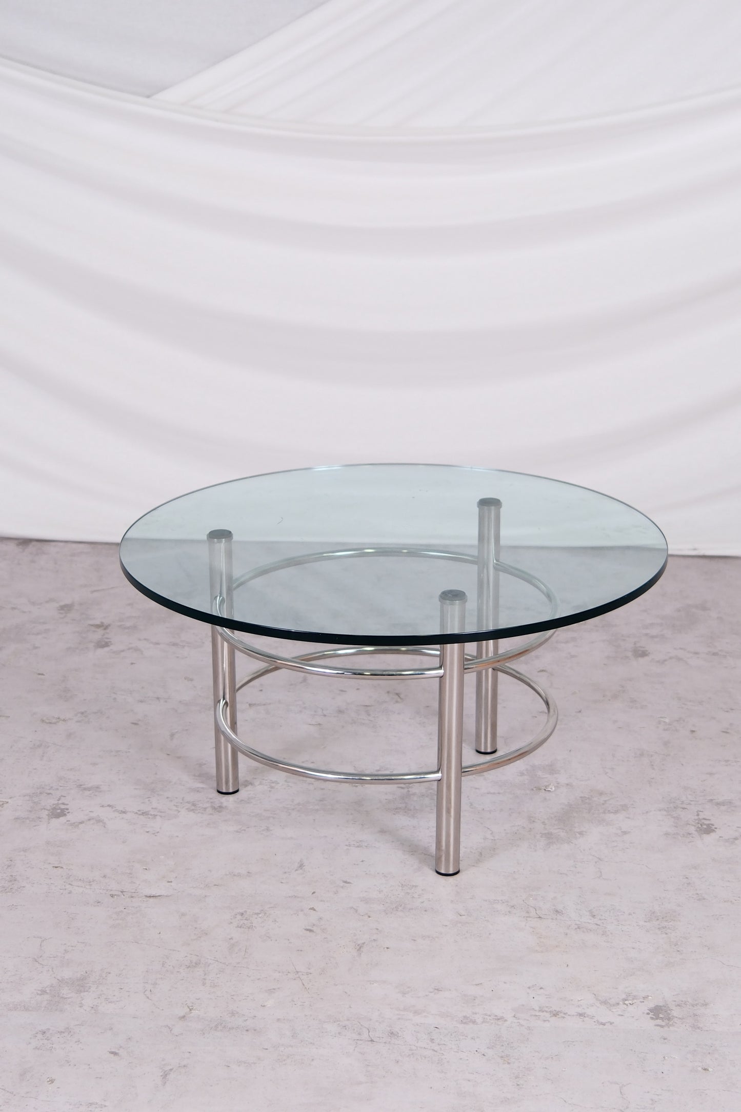 Vintage Glass Coffee Table