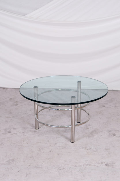 Vintage Glass Coffee Table