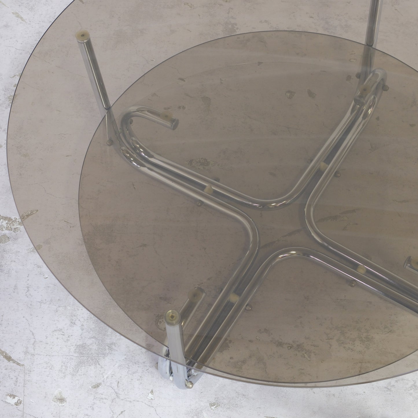 Vintage Italian Glass Coffee Table