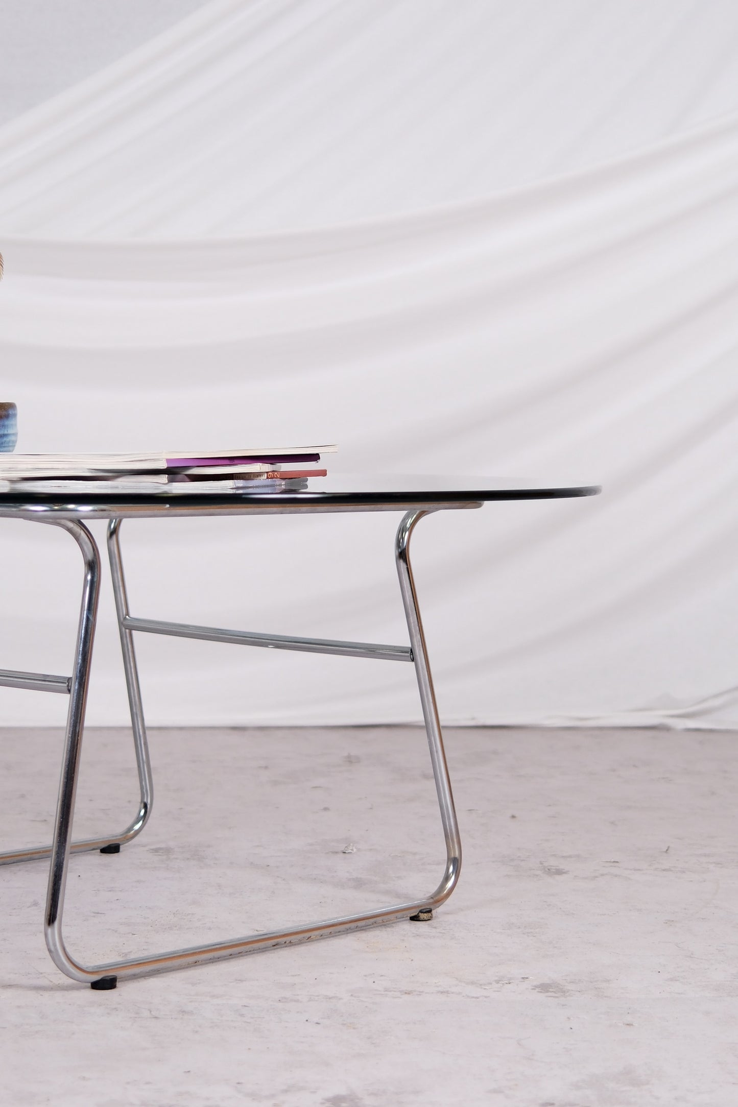 Vintage Glass coffee table