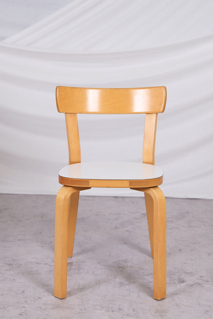 Artek 69 White Laminate