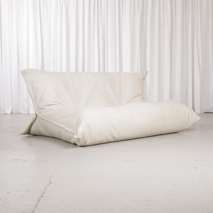Yoko two-seater sofa, angled front view