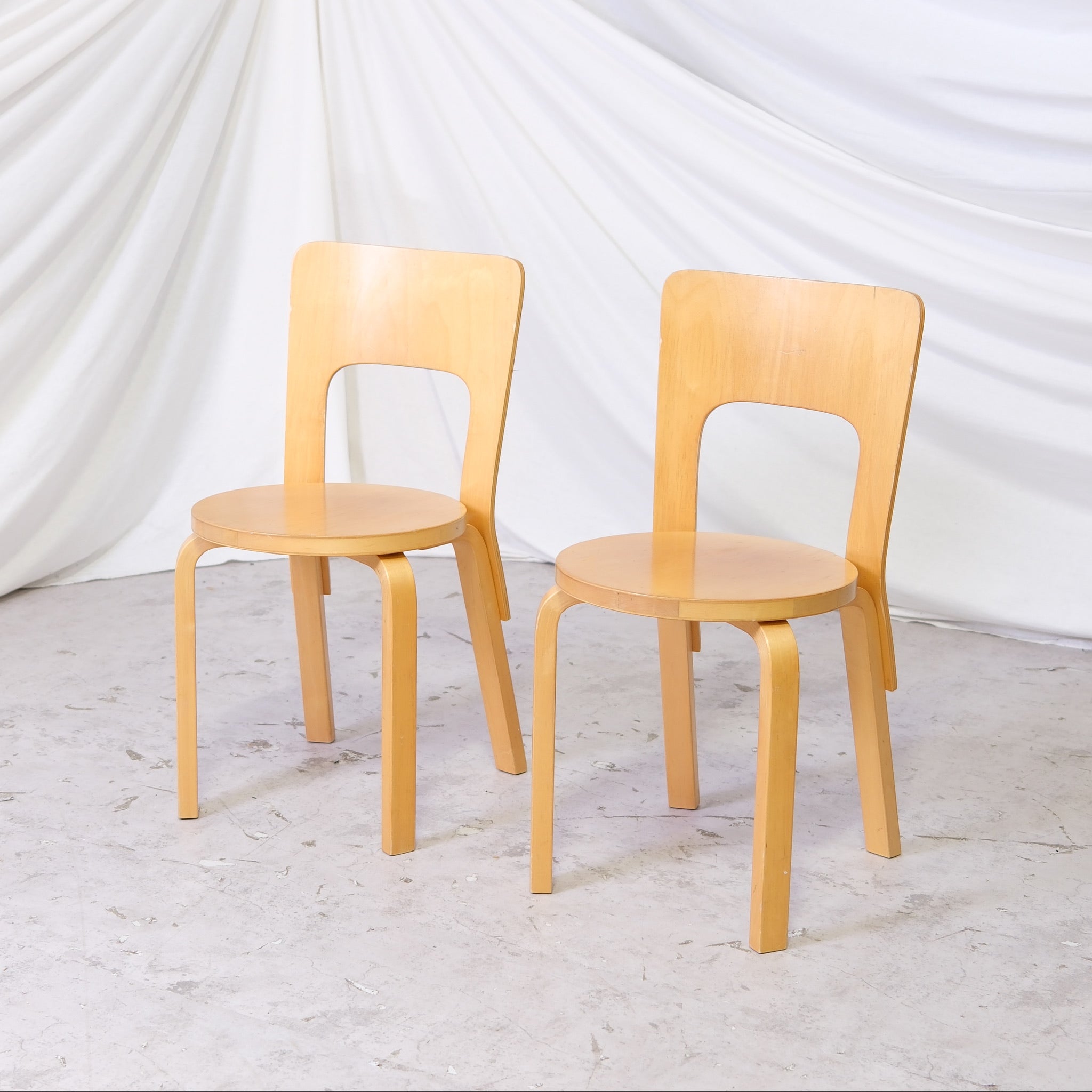 Alvar Aalto Chair 66 in Birch by Artek – Pino Interiors