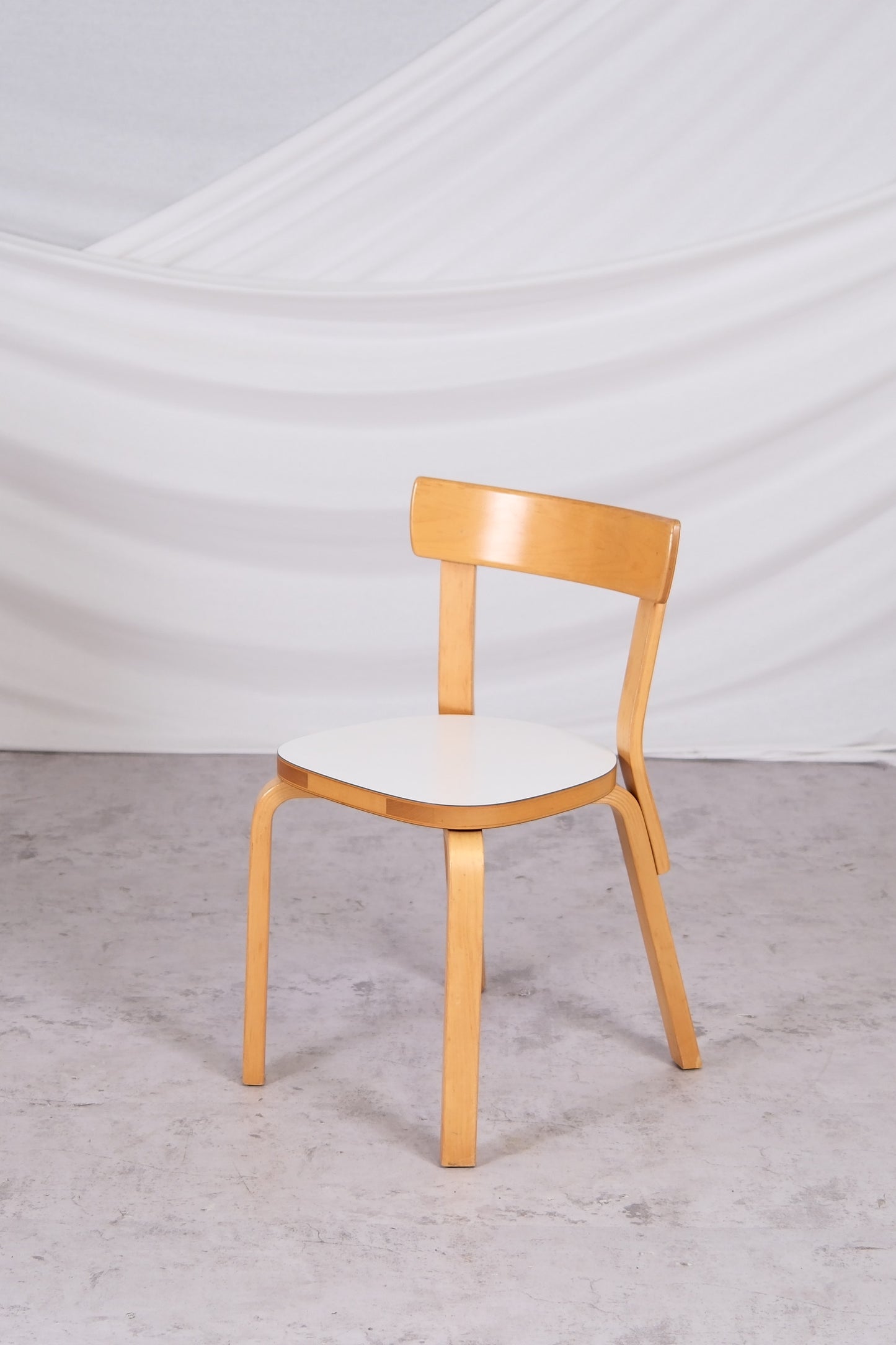 Artek 69 White Laminate