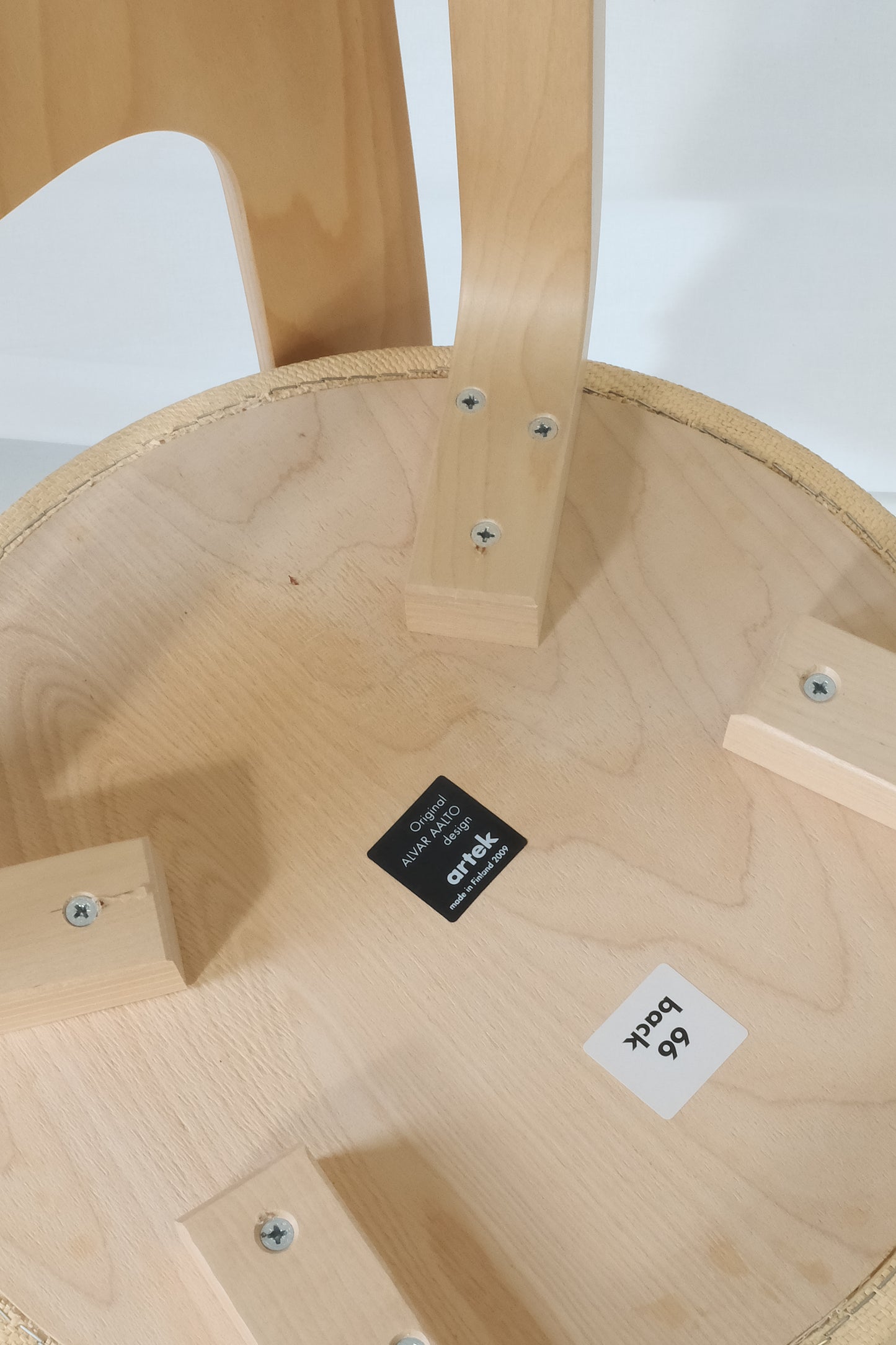 Niinikangas 실내 장식이 포함된 Artek 66 의자