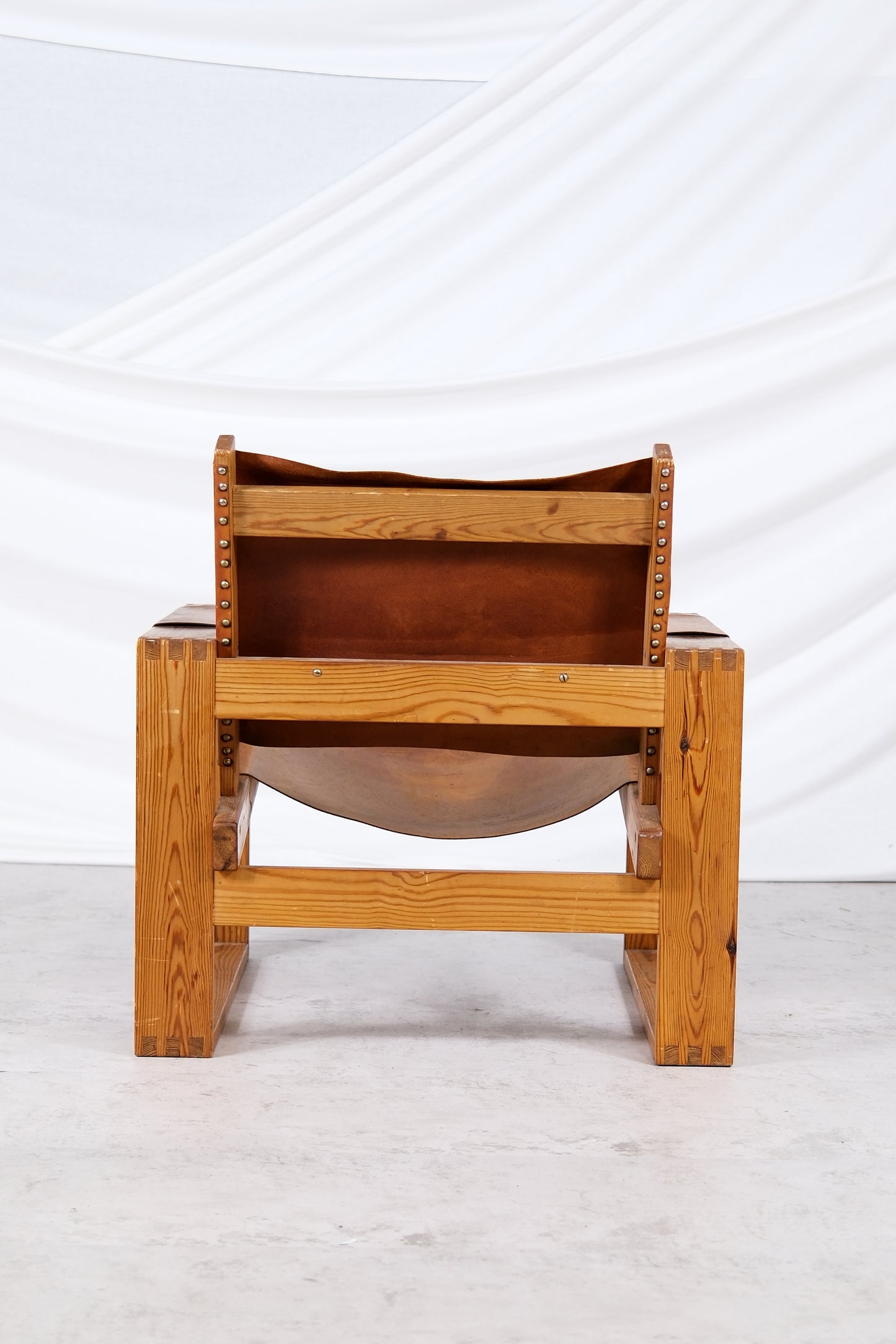 Vintage Pine Safari Chairs 1970s (2pcs)