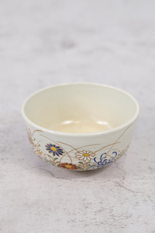 Zeze-yaki “Autumn Night” Tea Bowl, Ōmi Zeze Yōen