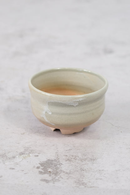 Kyo-yaki Beige Pink Chawan