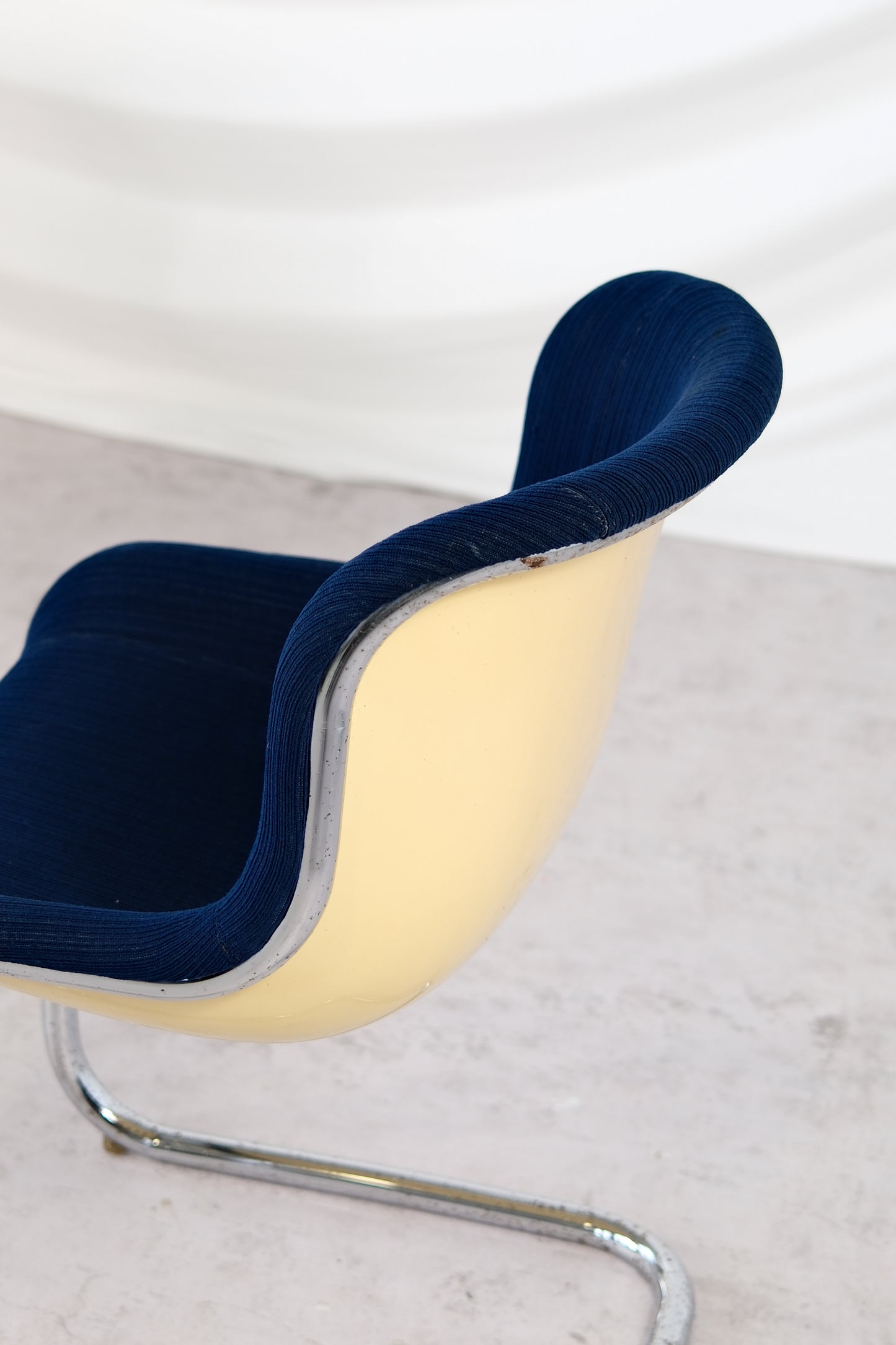 Elefantti Chairs by Esko Pajamies, Asko Finland, 1970s (blue)