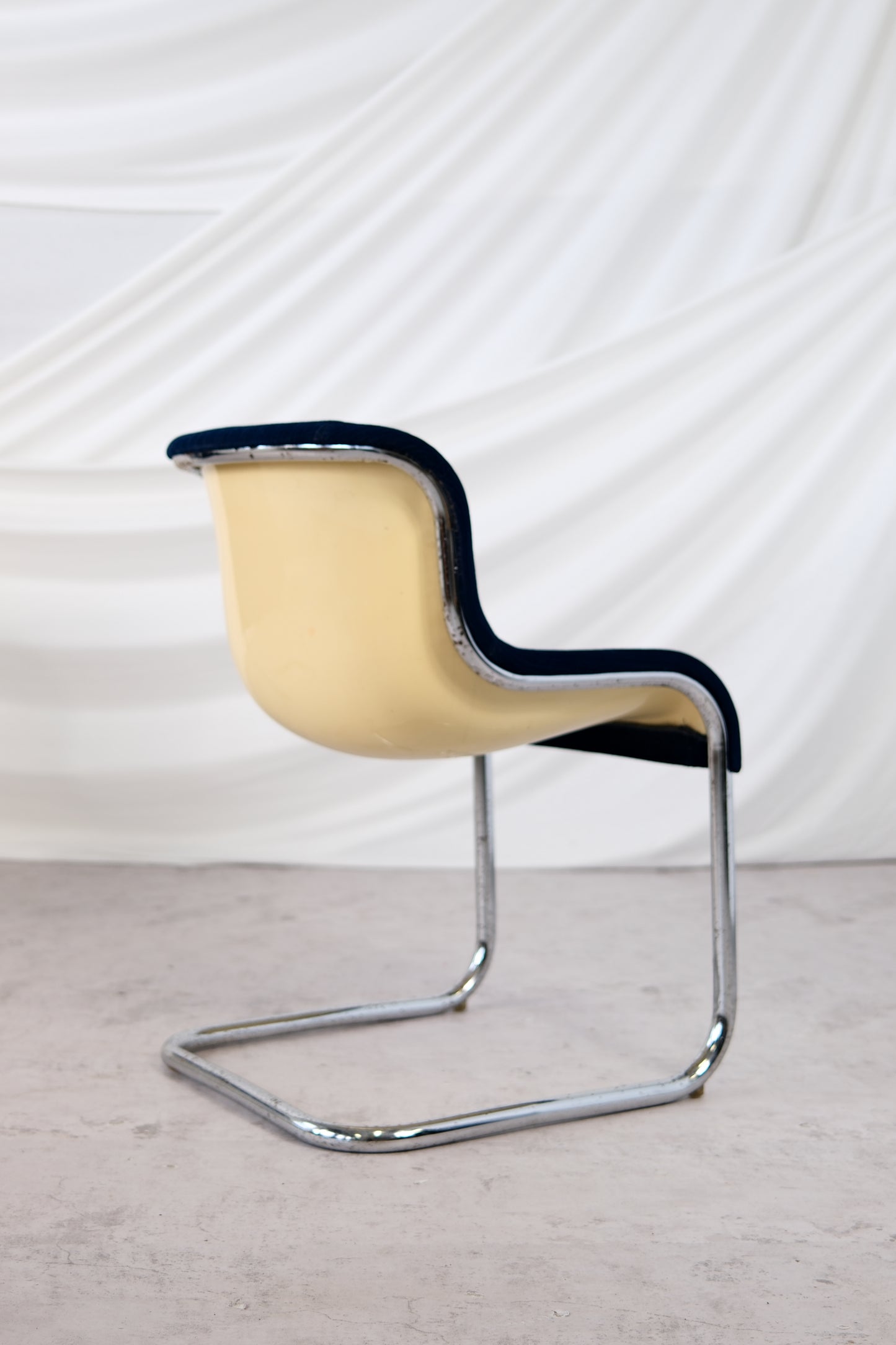 Elefantti Chairs by Esko Pajamies, Asko Finland, 1970s (blue)