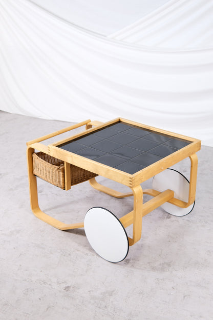Serving Trolley Model 900, Alvar Aalto, Artek, 1980s/90s