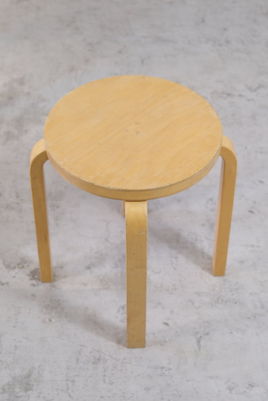 Artek E60 Stools, Birch 1980s