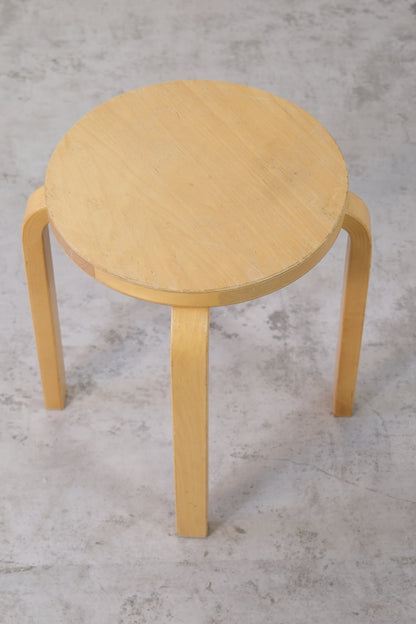 Artek E60 Stools, Birch 1980s